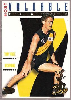 1994 AFL Sensation #91 Tony Free Front
